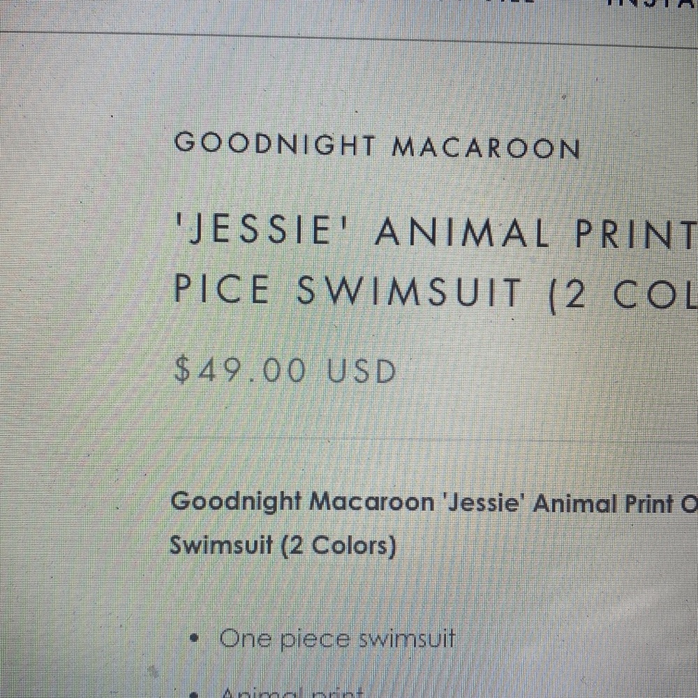 Brand new with tags Goodnight Macaroon - Picture 4 of 4